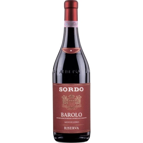 Sordo Barolo Monvigliero Riserva DOCG Grand Cru